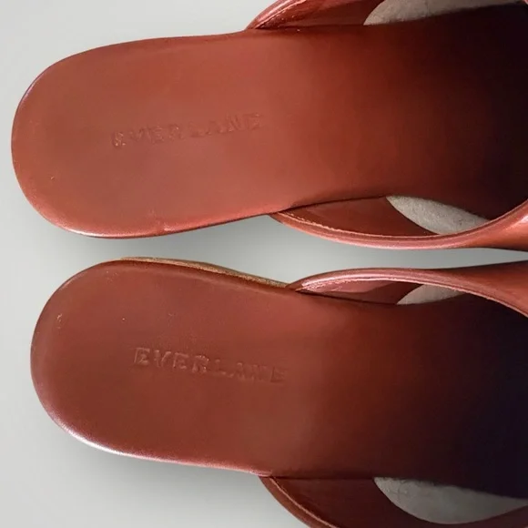 EVERLANE The‎ Clog Napa Leather | British Tan | Size 11 - Picture 9 of 10